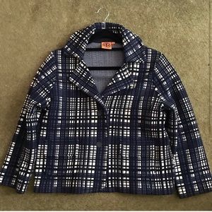 Tory Burch Navy Blue Blazer/Size L